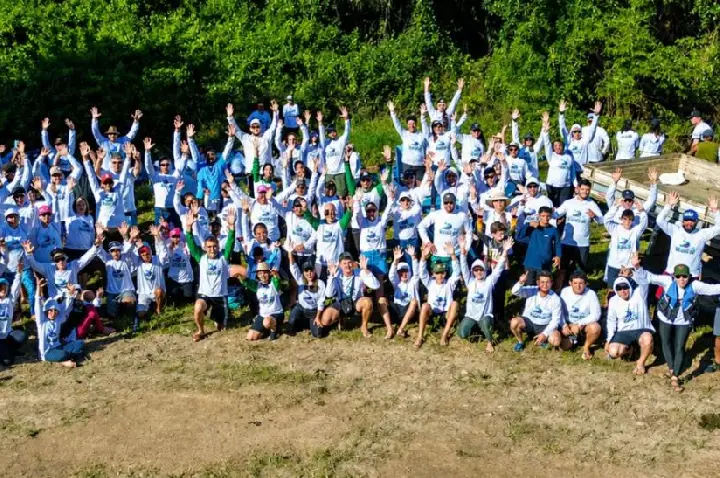 4ª Descida Ecológica do Rio Barra Seca é marcada por grande participação em Jaguaré