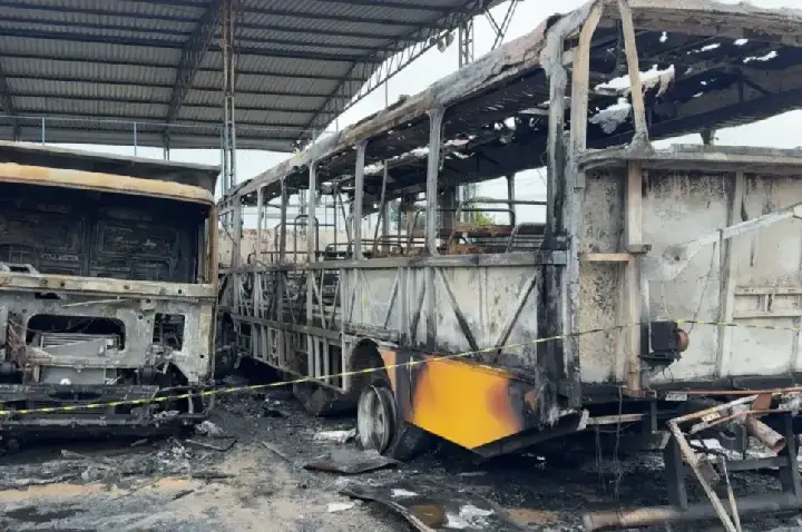 Adolescentes confessam incêndio que destruiu veículos em São Mateus