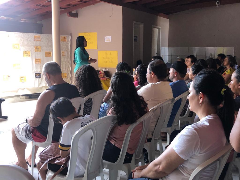Caps realizou momento reflexivo para a Campanha Setembro Amarelo em Jaguaré