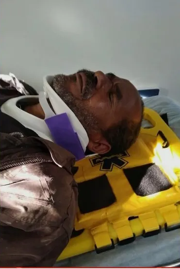 Homem que fraturou coluna após ser atacado e arremessado por boi em São Mateus ES