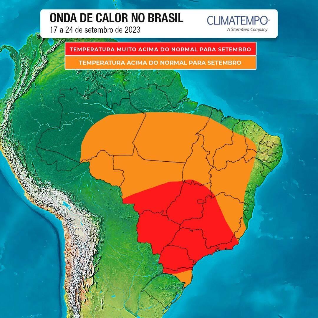 VEJA PREVISÃO DO TEMPO PARA O ES. INVERNO CHEGA AO FIM COM ONDA DE CALOR DE 40°C