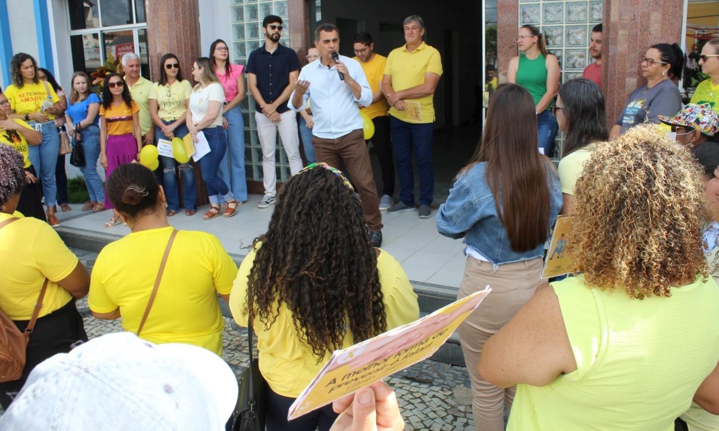 Prefeitura de Jaguaré realizou Campanha de Conscientização ao Setembro Amarelo