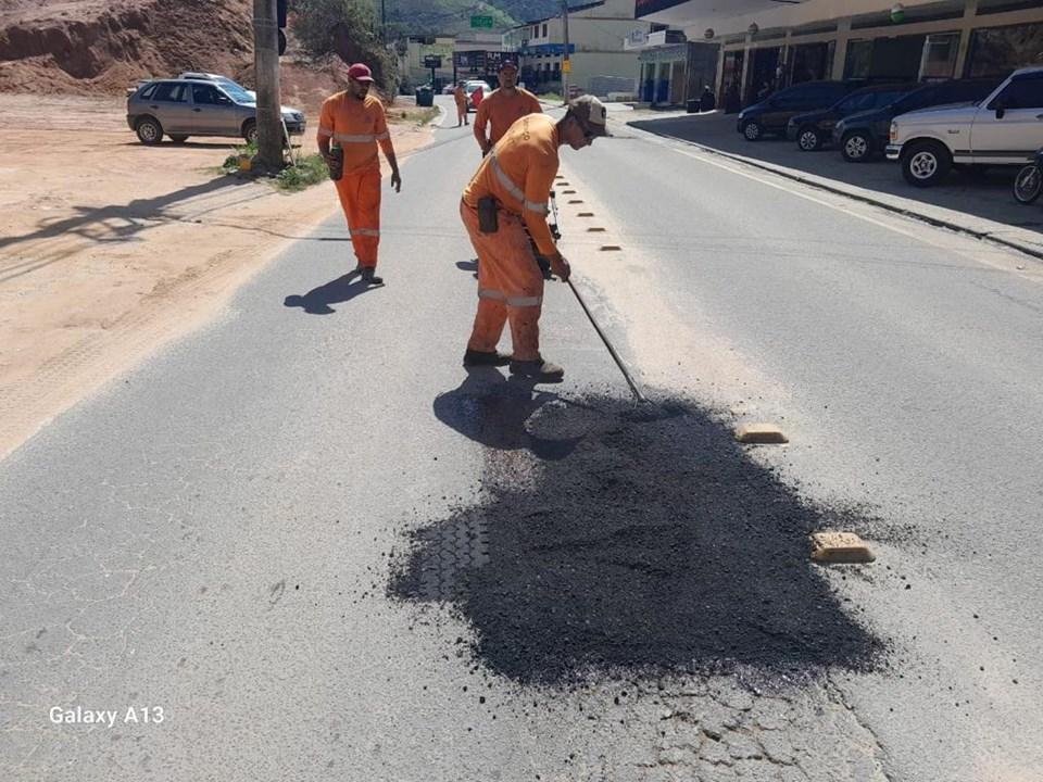 Sem chuva: DER-ES faz Operação Tapa-buracos em todo o Estado