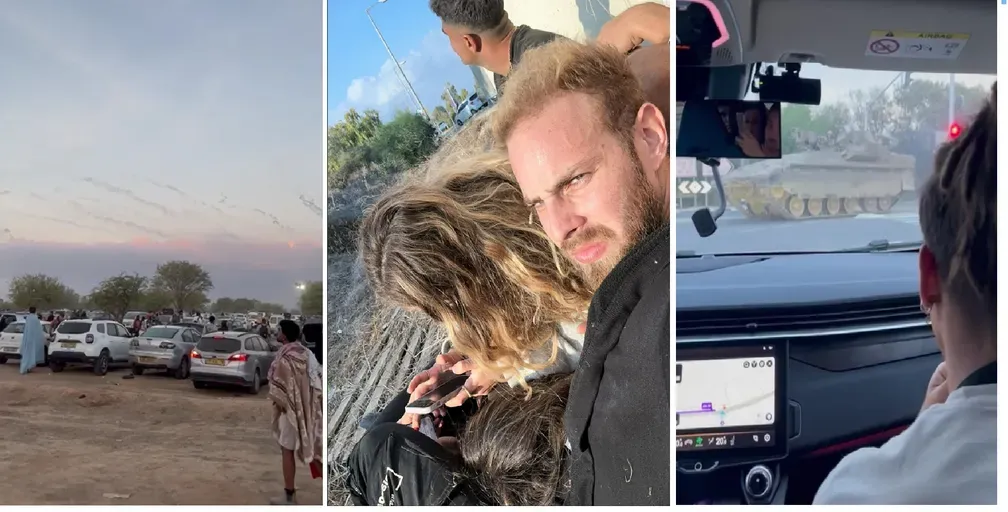 Brasileiro conta como fugiu de rave bombardeada em Israel: ‘Terroristas atiraram na gente e vimos centenas de corpos nas ruas'