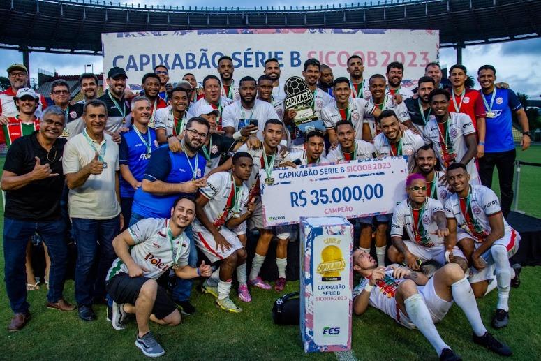 Campeão, Jaguaré comemora título da Série B