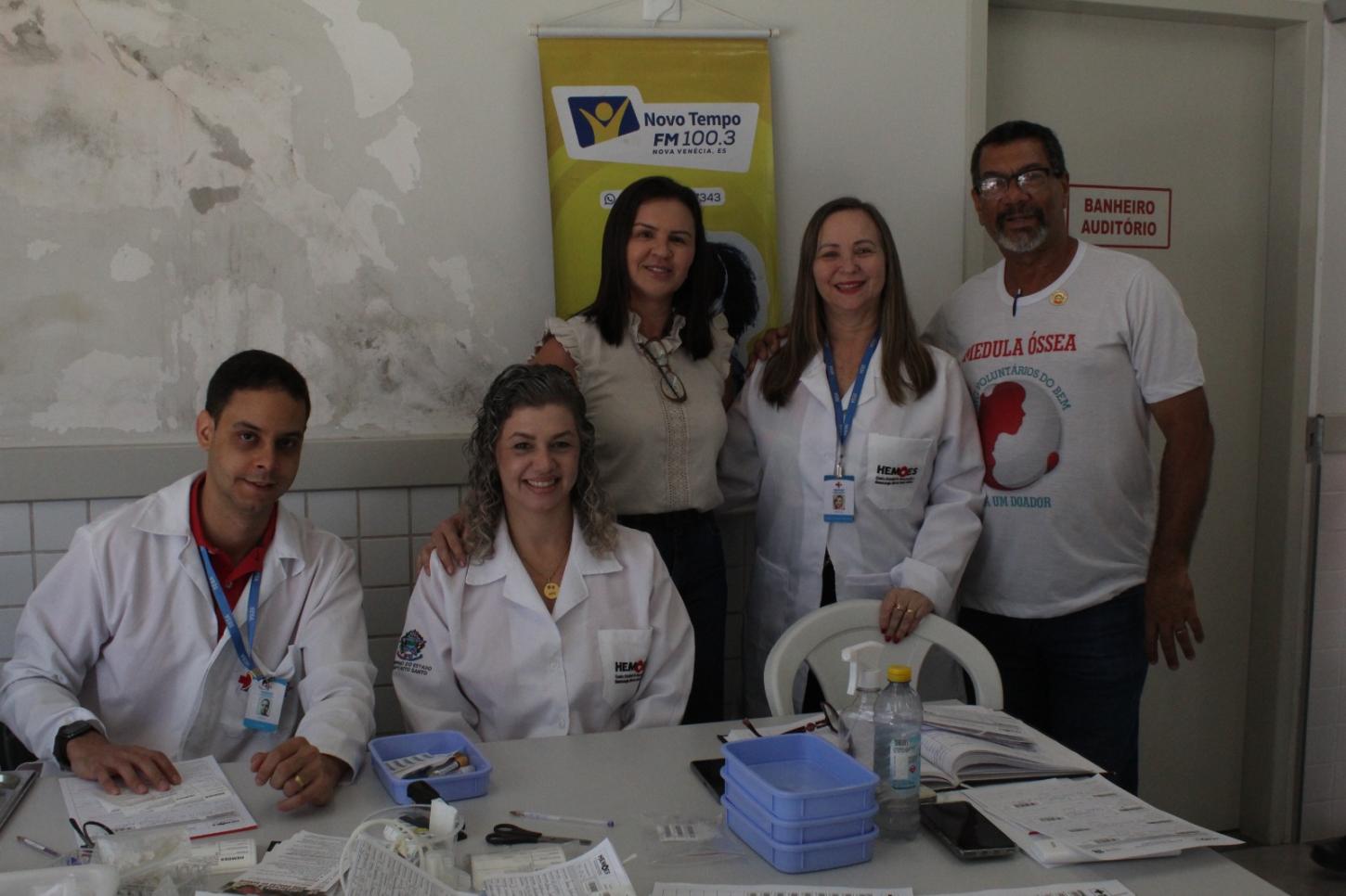 Meta atingida com sucesso em campanha de doação de sangue da Secretaria de Saúde