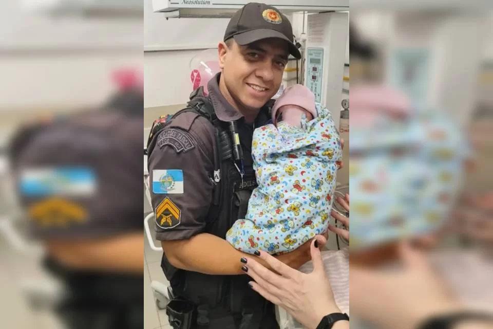 Bebê é resgatada após ser abandonada dentro de lixeira