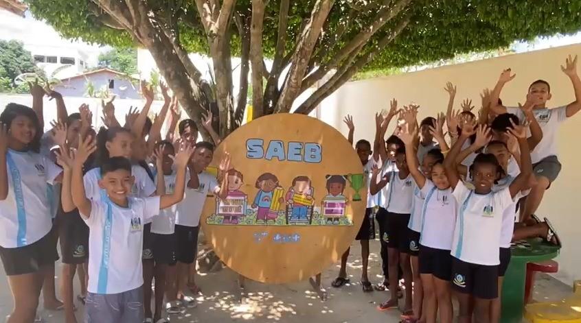 Jaguaré iniciou aplicação das provas do Saeb - Prefeito Marcos Guerra Trabalhando