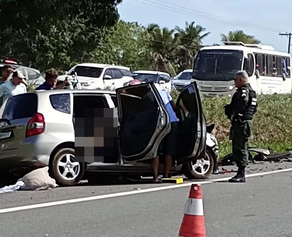 Jovem que morreu em acidente em São Mateus estava grávida de 6 meses