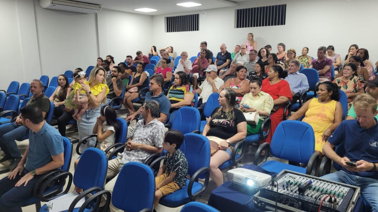 Regularização Fundiária é tema de audiência pública realizada pela Prefeitura de Vila Valério