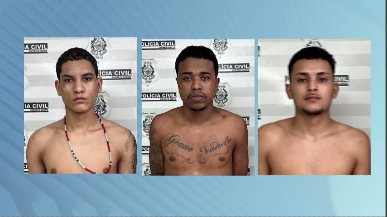 Trio que assaltava usando coletes falsos da Polícia Civil é preso na Serra