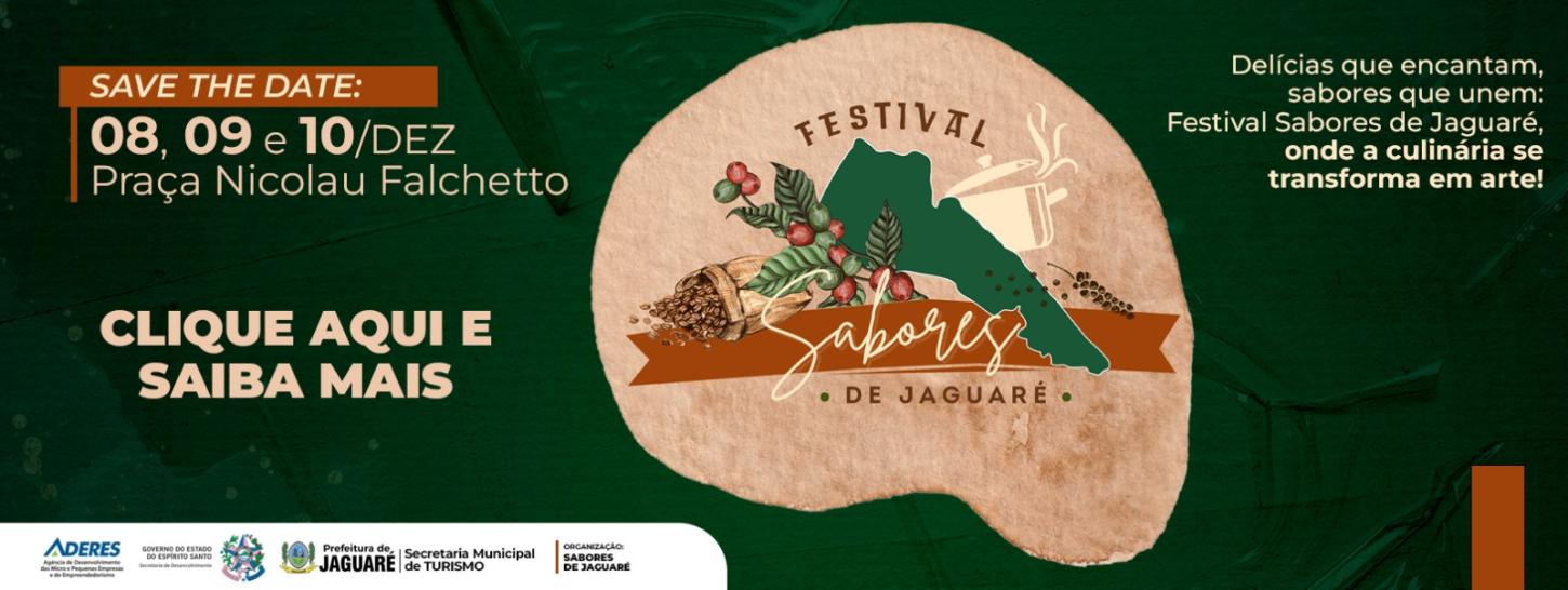 Vem aí 1º Festival Sabores de Jaguaré