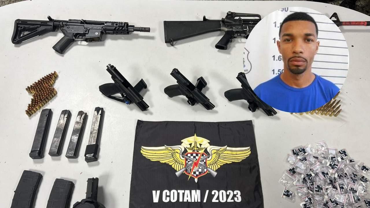 Vulgo 'Escaboca': 5º criminoso na lista dos mais procurados do ES é preso em Vitória