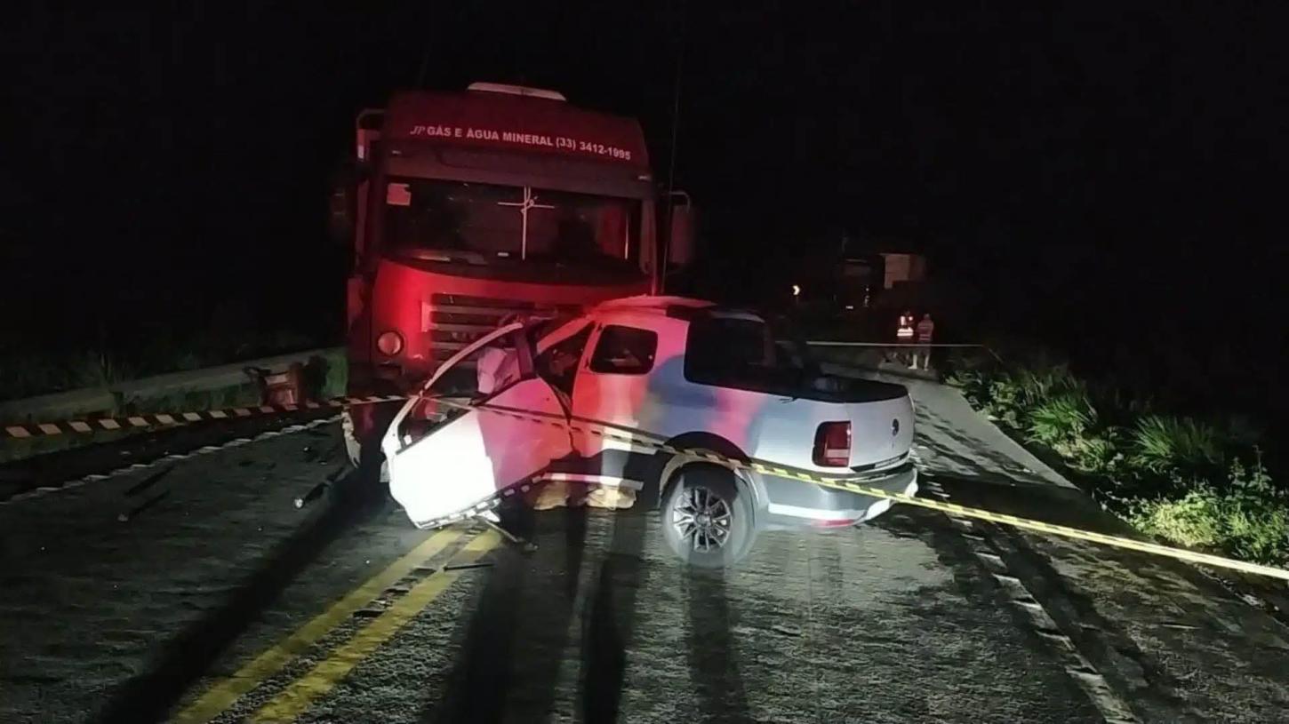 Grave acidente deixa homem e mulher mortos na BR-259, no Norte do ES