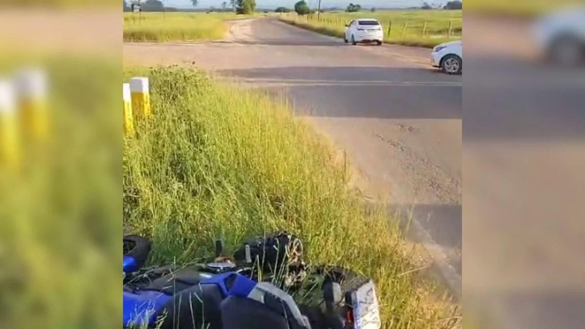 Motociclista morre após colidir com placa de sinalização no interior de São Mateus