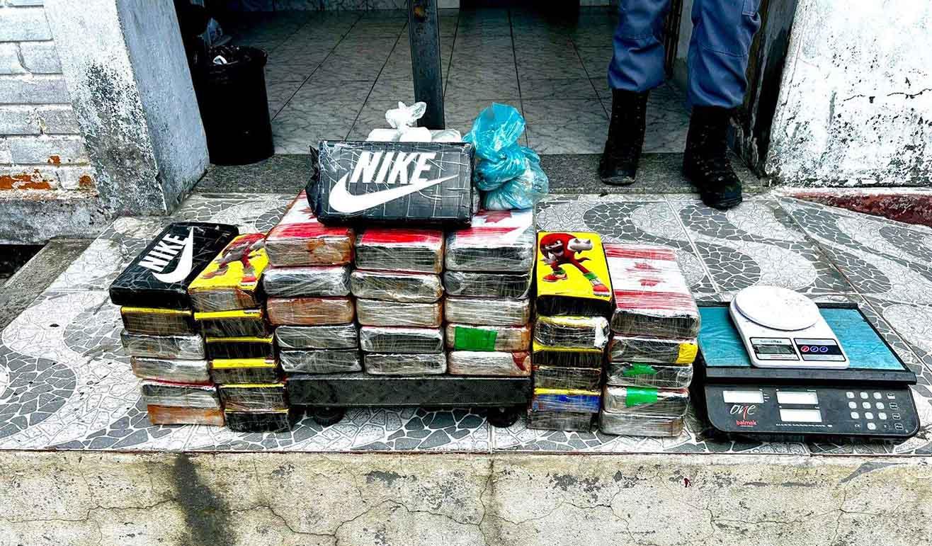 Polícia apreende cocaína avaliada em R$ 1,8 milhão em São Mateus