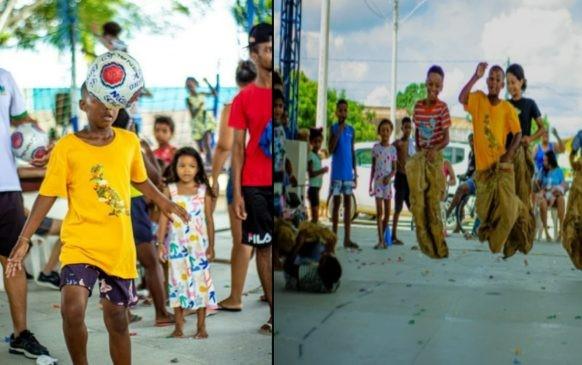 Prefeitura de Jaguaré realiza Rua de Lazer no Bairro Seac