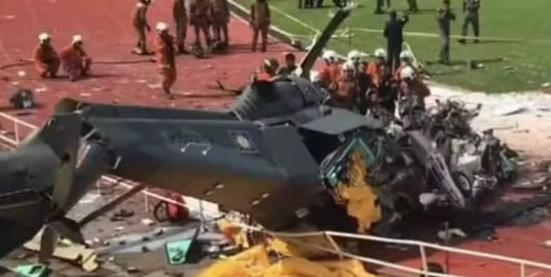 Colisão entre helicópteros militares deixa 10 mortos na Malásia