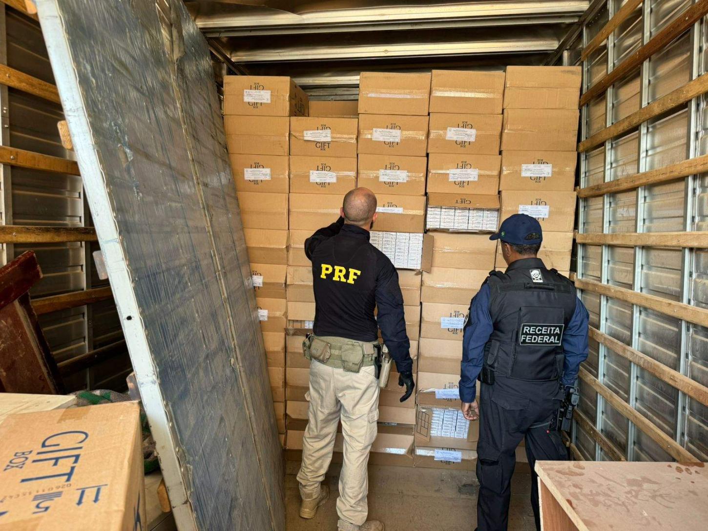 Mais de 50 mil maços de cigarros são apreendidos no ES