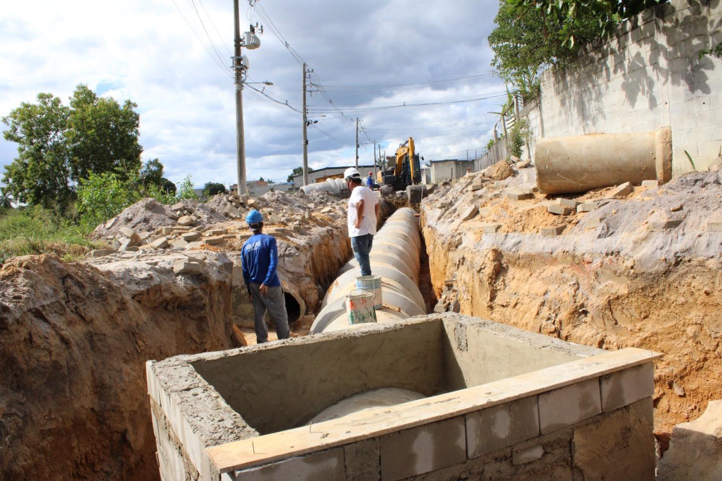 Prefeitura de Jaguaré inicia obras de macrodrenagem nos bairros Seac e Irmã Tereza