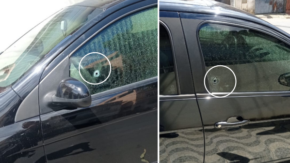 Suspeito persegue vítima, atira no braço e na cabeça e atinge até carro em Colatina