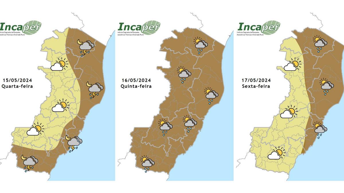 Espírito Santo tem previsão de frente fria: veja como fica o tempo