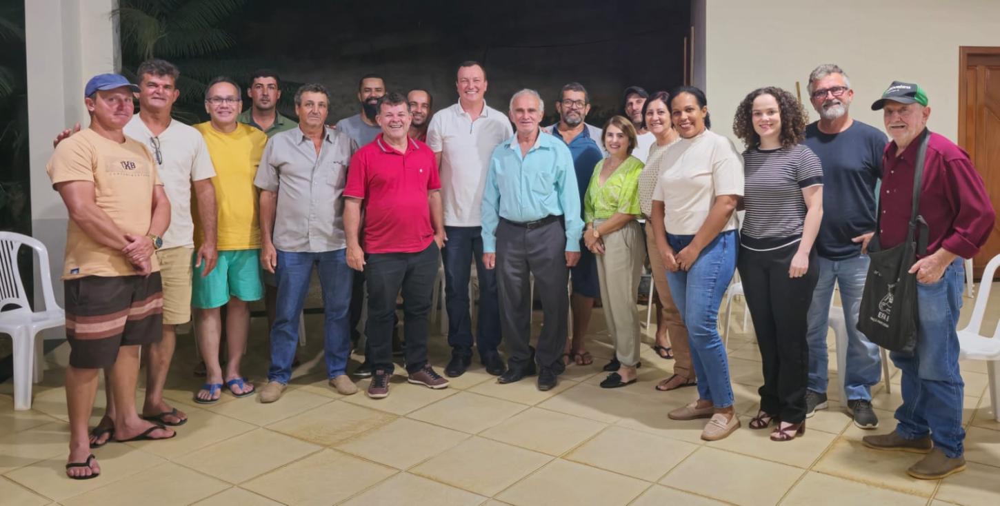 PT de Vila Valério se reúne para discutir os rumos do Partido nas eleições municipais.