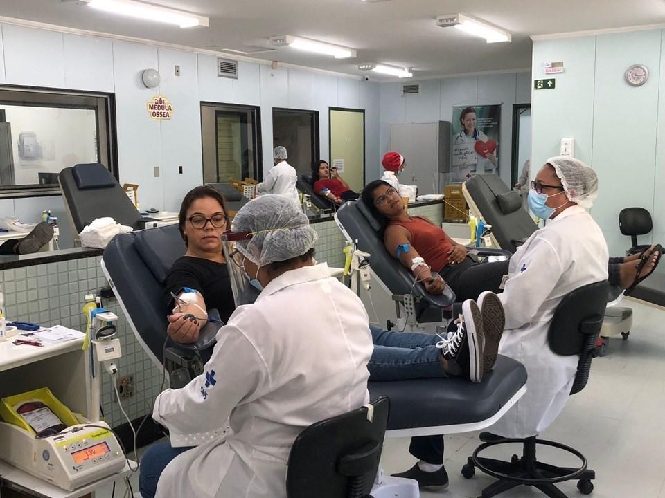 Alerta do HEMOES: queda no estoque de sangues A, B e O negativos