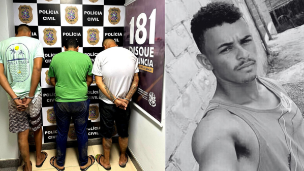 Preso trio suspeito de ataque na rua que matou homem em Vinhático, Montanha