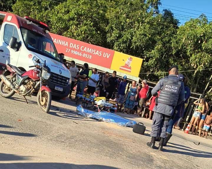 Acidente deixa motociclista morto na Rodovia Othovarino Duarte Santos