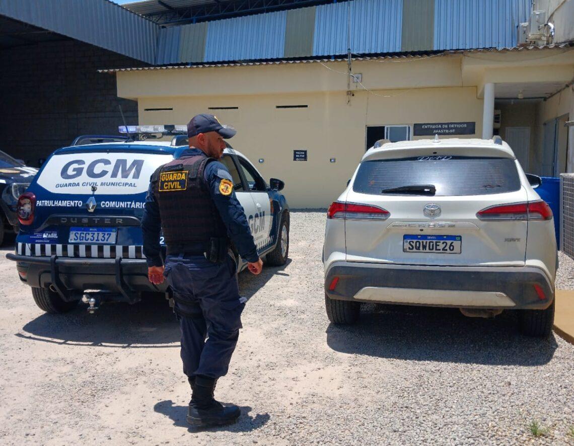 Cerco Eletrônico identifica e Guarda Municipal recupera carro com placa clonada