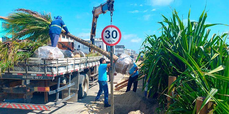 Prefeitura de São Mateus revitaliza balneário de Guriri