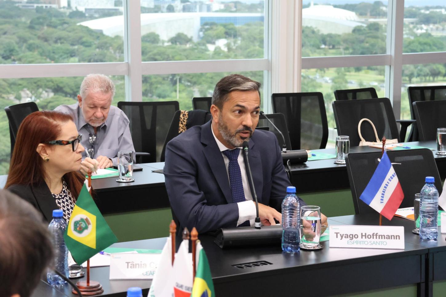 Secretário de Estado da Saúde, Tyago Hoffmann, participa da 1ª Assembleia do CONASS de 2025, em Brasília