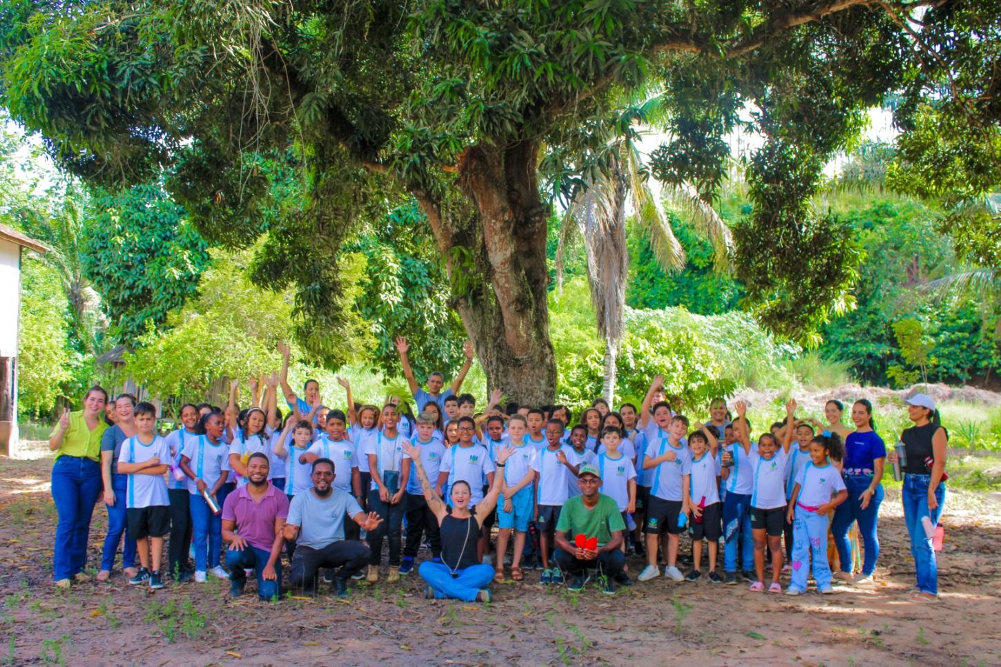 Estudantes de Fátima participam de ação ecológica