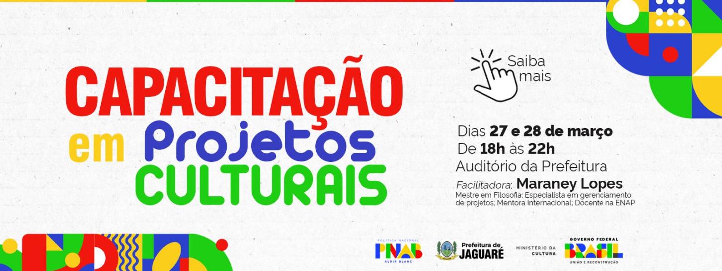 Formação para produção de projetos e editais culturais em Jaguaré