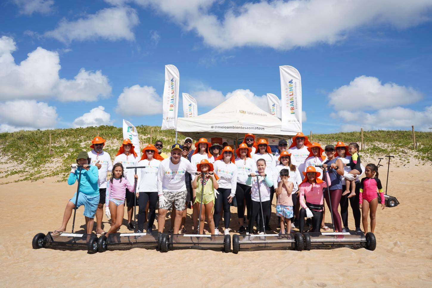 PROJETO PRAIA LIMPA: UM SÁBADO DE TRABALHO E CONSCIENTIZAÇÃO EM GURIRI