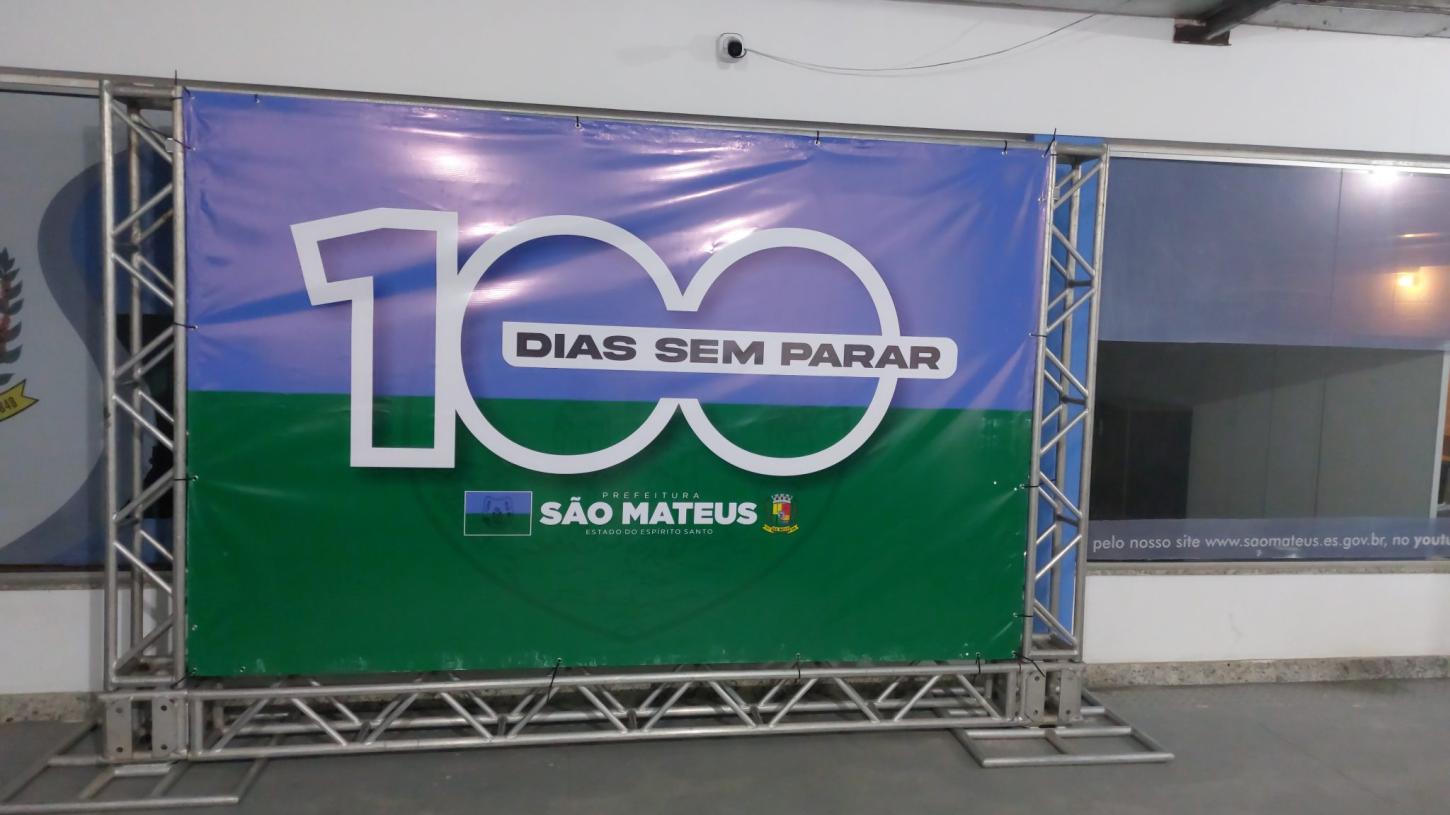 100 Dias Sem Parar: Realizações da nova gestão de São Mateus