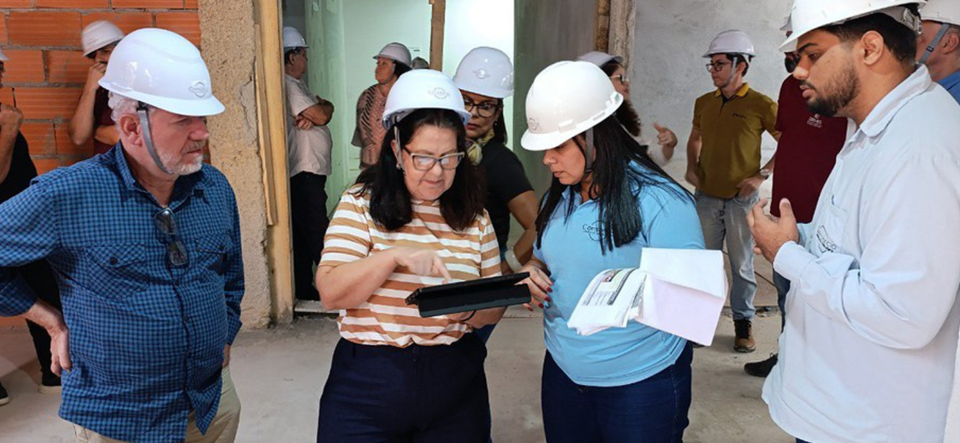Sesa realiza visita técnica no novo Complexo de Saúde Norte