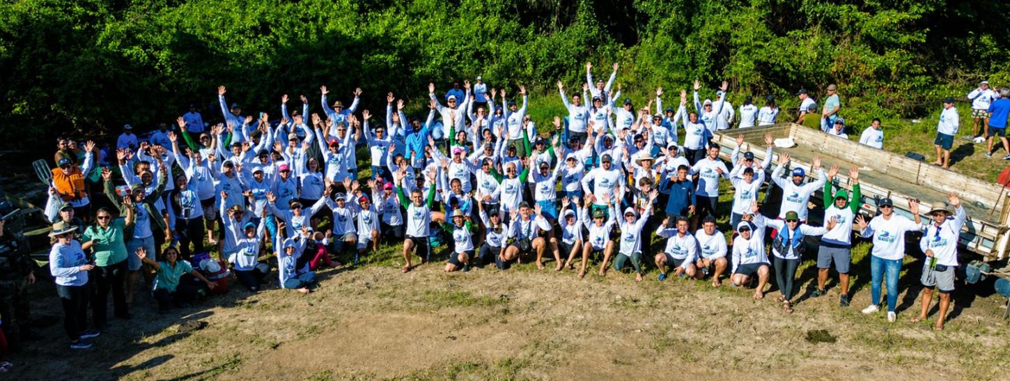 4ª Descida Ecológica do Rio Barra Seca é marcada por grande participação em Jaguaré